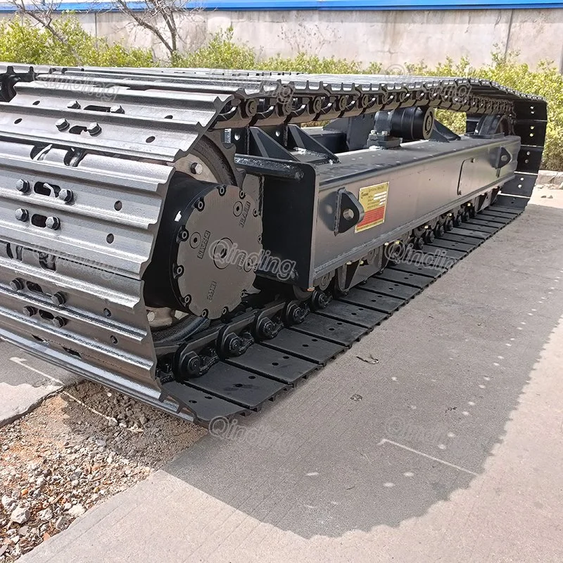 Qdst-12t 12ton Steel Track Undercariage Side Frames for Drilling Machine