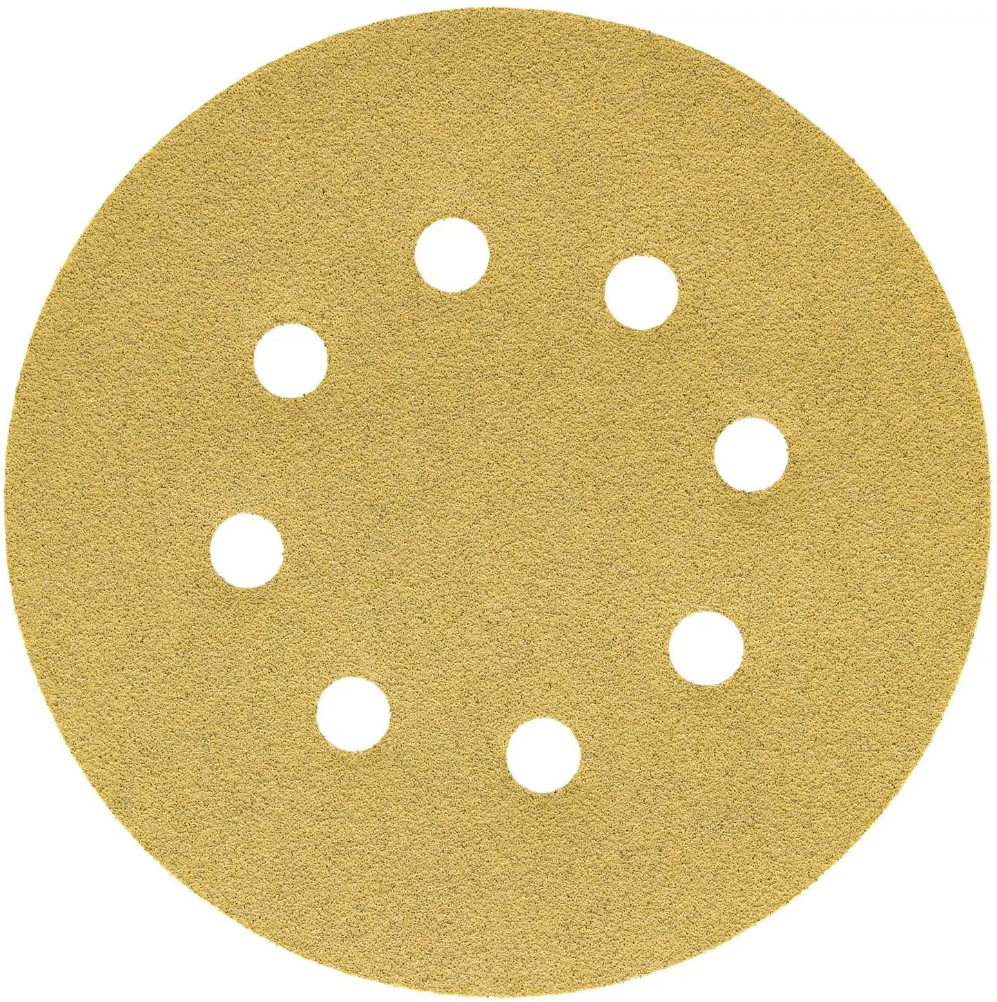 Sandpaper Yellow Sand Paper Disk Abrasive Disc 150mm 6 Holes