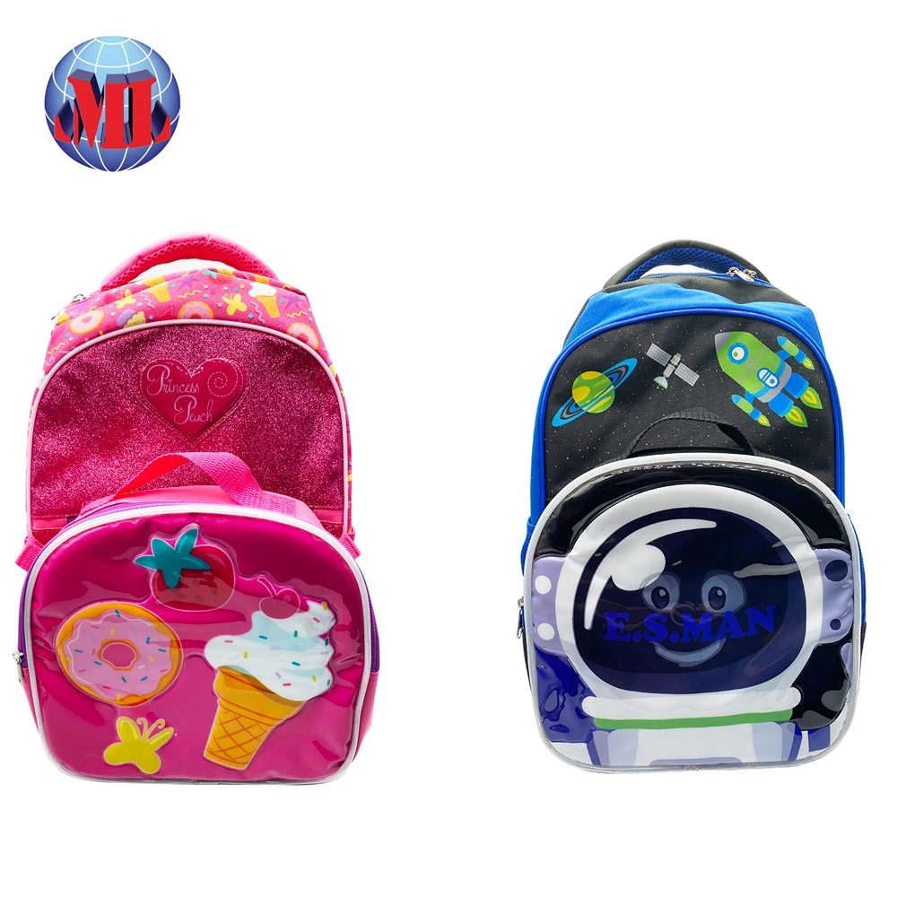 China Manufacturer Girls Backpack School Bags Suitable for Children Go to Schools
