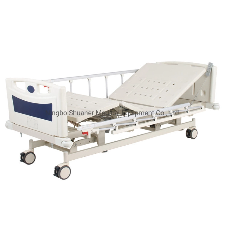 Hot Sale Three Function Electric Flat Medical Hospital Patient Bed