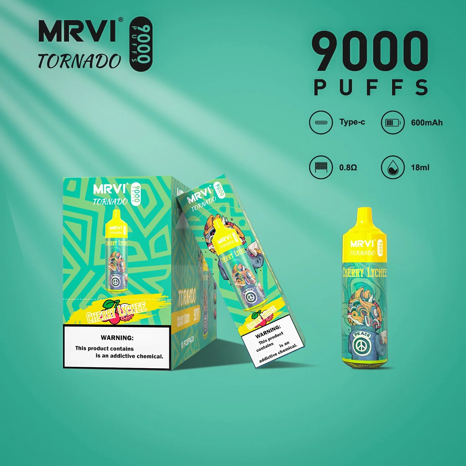 Hot Selling Disposable/Chargeable Vape Mrivi Tornado 9000 Puffs Russia Disposable/Chargeable Vape 9000 Puffs Disposable/Chargeable Pod Us Market Wholesale/Supplier Vape Mrivi Tornado 9000 Puffs