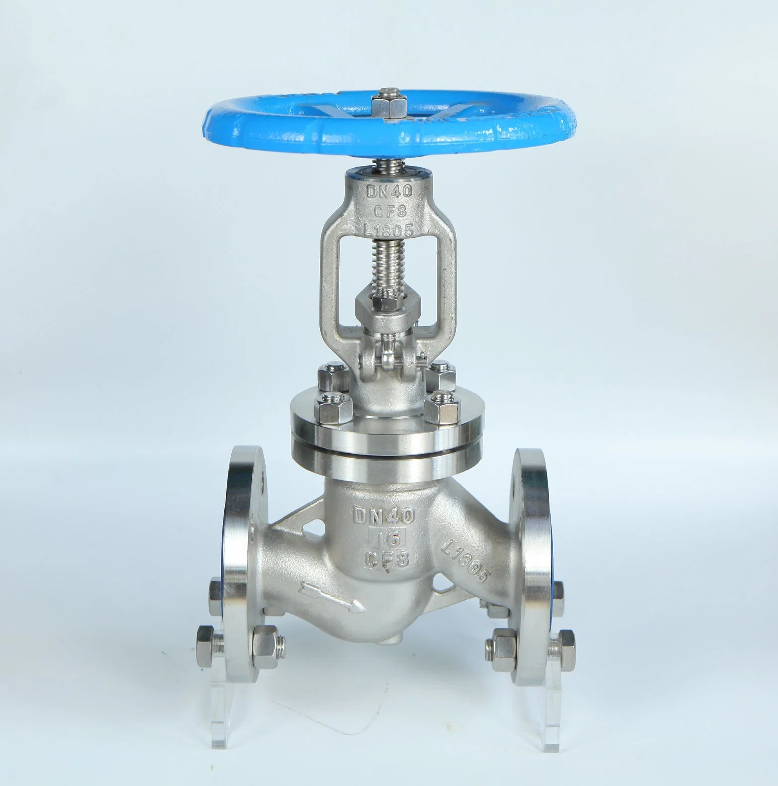 API Standard 150lb Stainless Steel Manual Control Globe Valve Flange Connection Type Stainless Steel Pneumatic Electric Control Valve