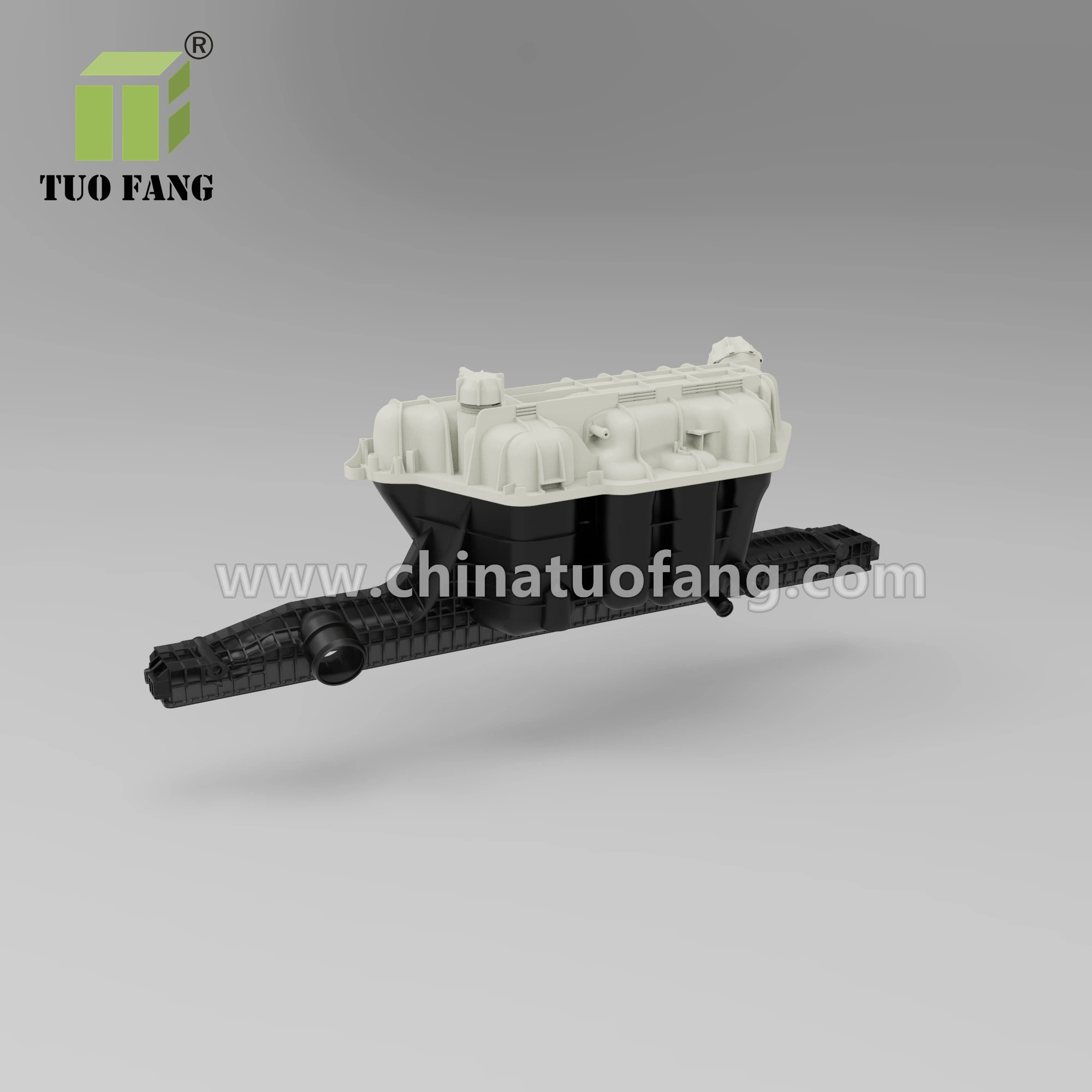 Track Parts Mould PA66+30%GF Plastic Track Tank Mould Truck Radiator Water Tank Mould