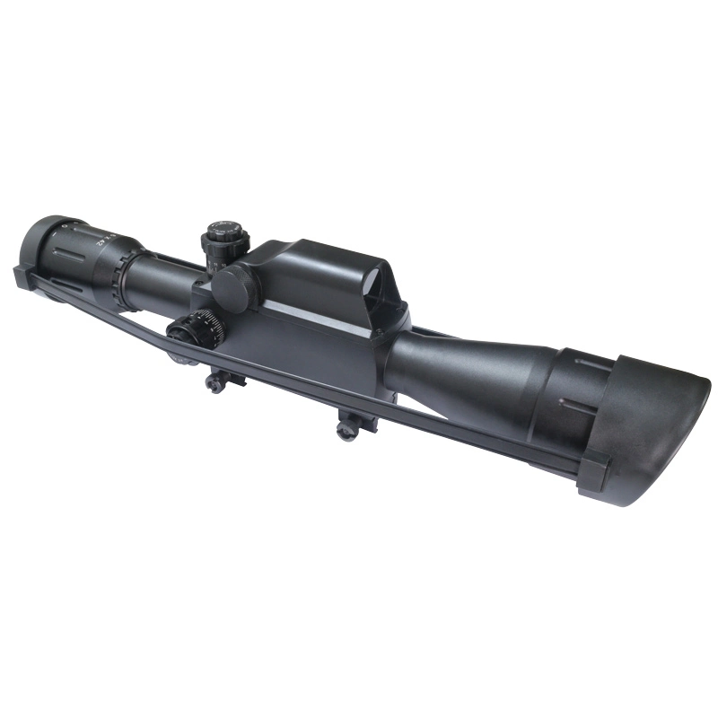 6X42 Range Finder Scope Riflescope with Laser Rangefinder