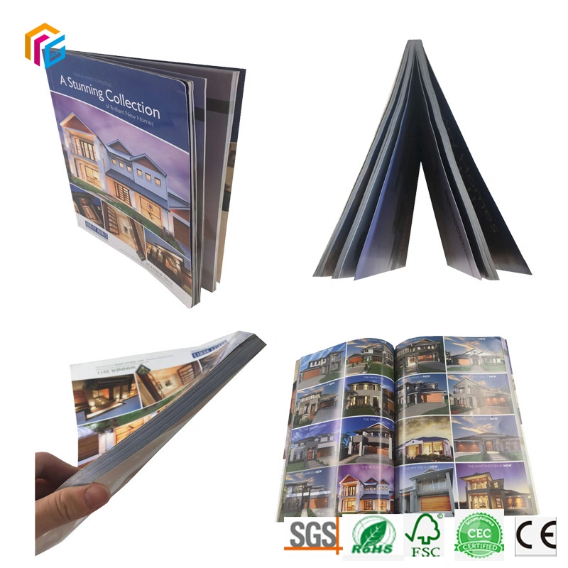 Free Sample Provided Perfect Custom Design Print Hardcover Photography Paper Brochure Product Catalog Magazine Paperback Book Printing