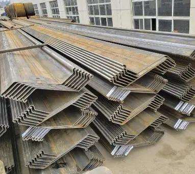 Z Shape Dimension Cold Rolled Steel Sheet Pile for Cofferdam