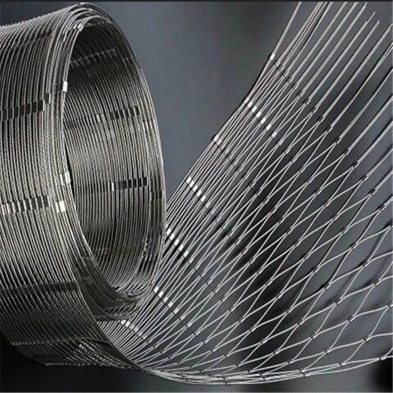 Cable Mesh Fence Knotted & Ferruled Type