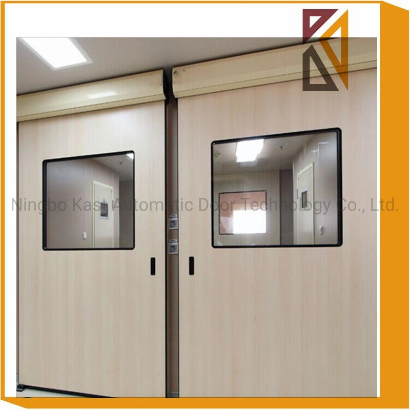 Hospital Hermetic Automatic Sliding Door with HPL Laminate