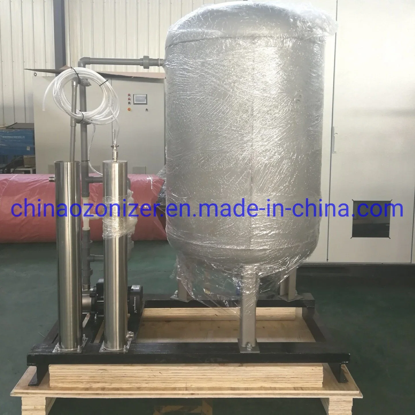 300g-500g Swimming Pool/SPA, Recreational Water Treatment Ozone Machine with Mixing Tank