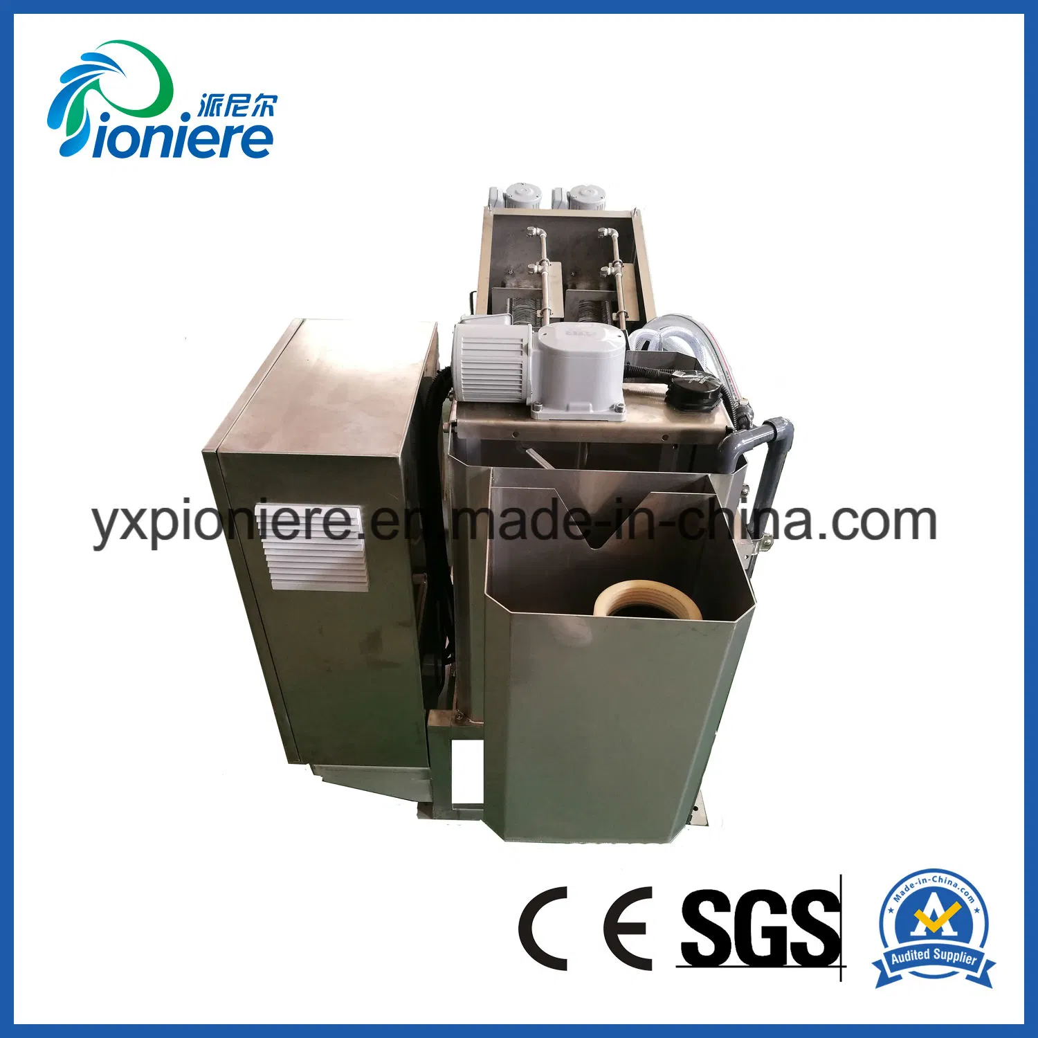 Best Price Automatic Stainless Steel for Sludge Dewatering Poultry Farm Wastewater