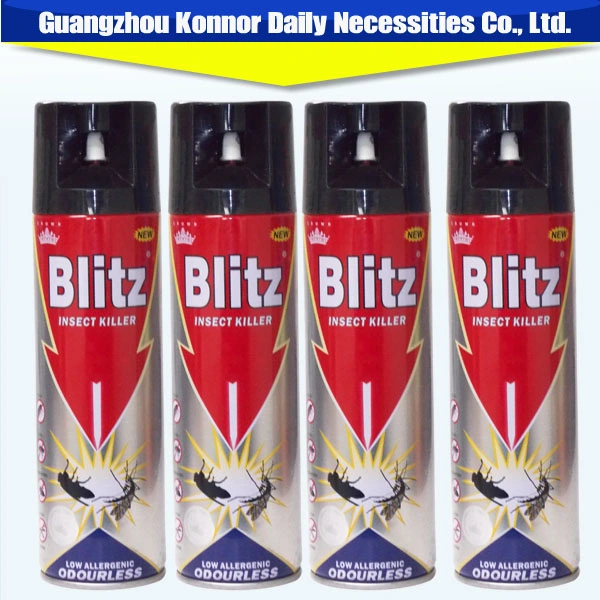 Asesino de insectos Blitz repelente de mosquitos spray insecticida