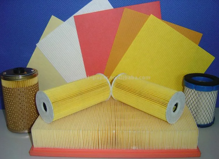 Hochleistungs-Kraftstoff-Luftfilterpapier aus Holzpulpspresse Merkmal