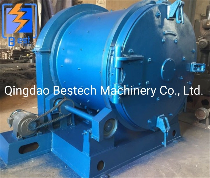 Rotary Barrel Shot Blasting Machine / Rolling Drum Type Sand Blaster/Abrator