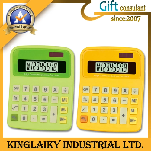 Venta caliente calculadora con logo personalizado para la promoción (KA-7126)