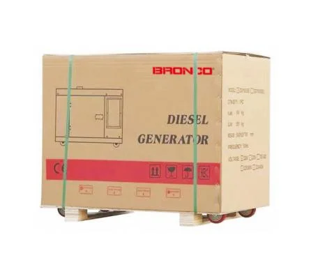 Bronco Diesel Generator 15kw/15kVA Two-Cylinder Air-Cooled Electric Starter Diesel Genset