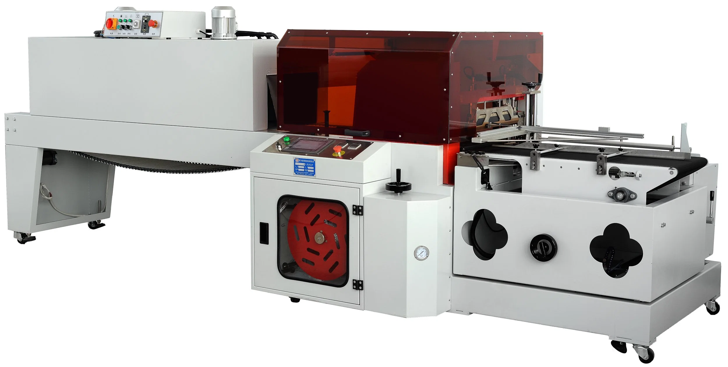 Automatic Paper Plate Cup Heat Shrink Wrapping Machine