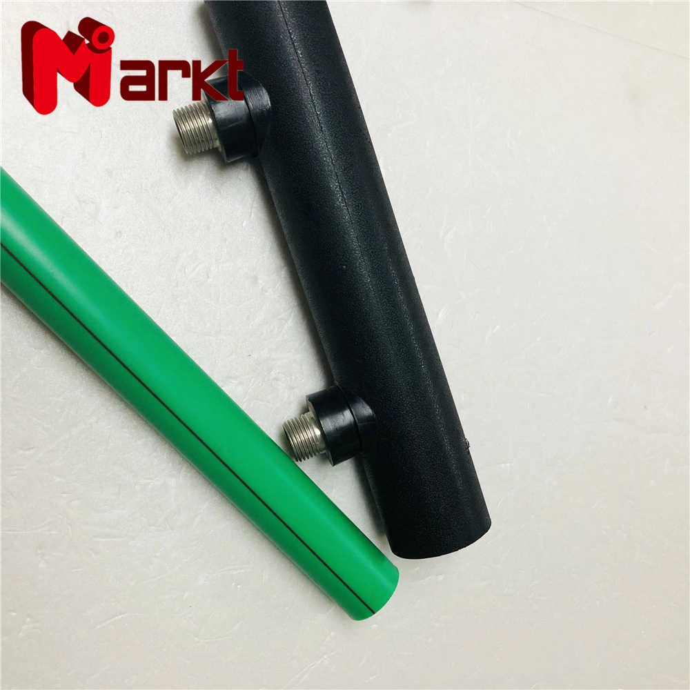 Black PPR Manifold 120mm Distance for Heating System