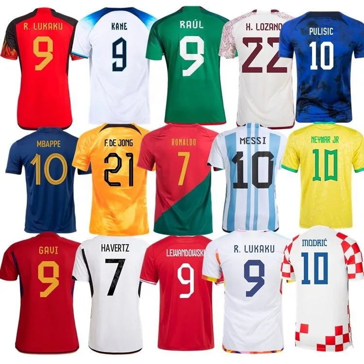 2023 Nouvelle saison maillots de football Équipe nationale de football de haute qualité jersey