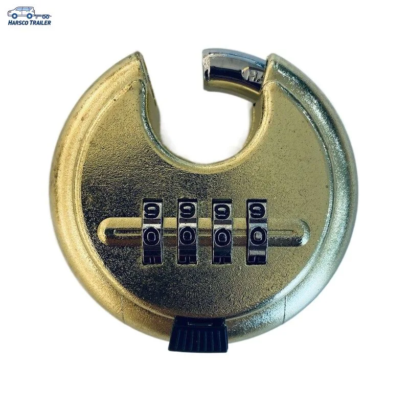 Trailer Hitch Coupler Combination Discus Disc Padlock