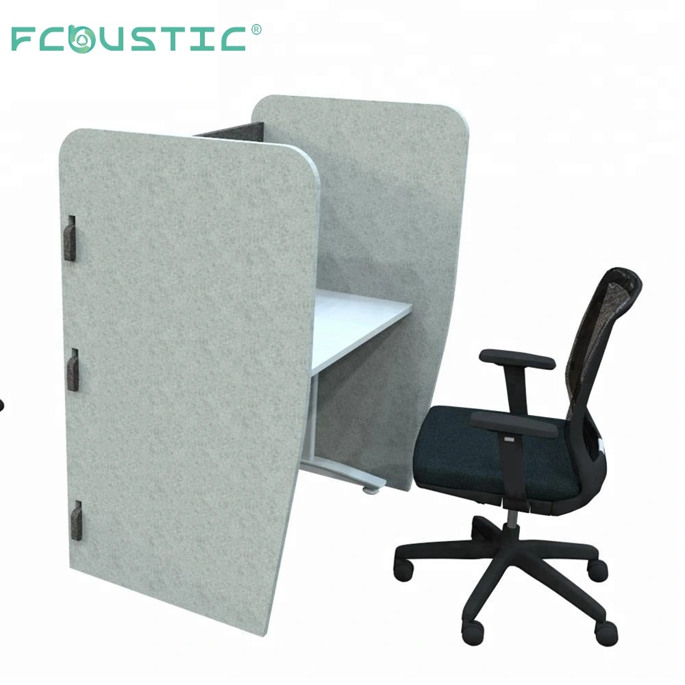 Éliminer le Bruit Pet Polyester panneaux Acoustique Acoustique Acoustique de mobilier de bureau a estimé du diviseur de bureau