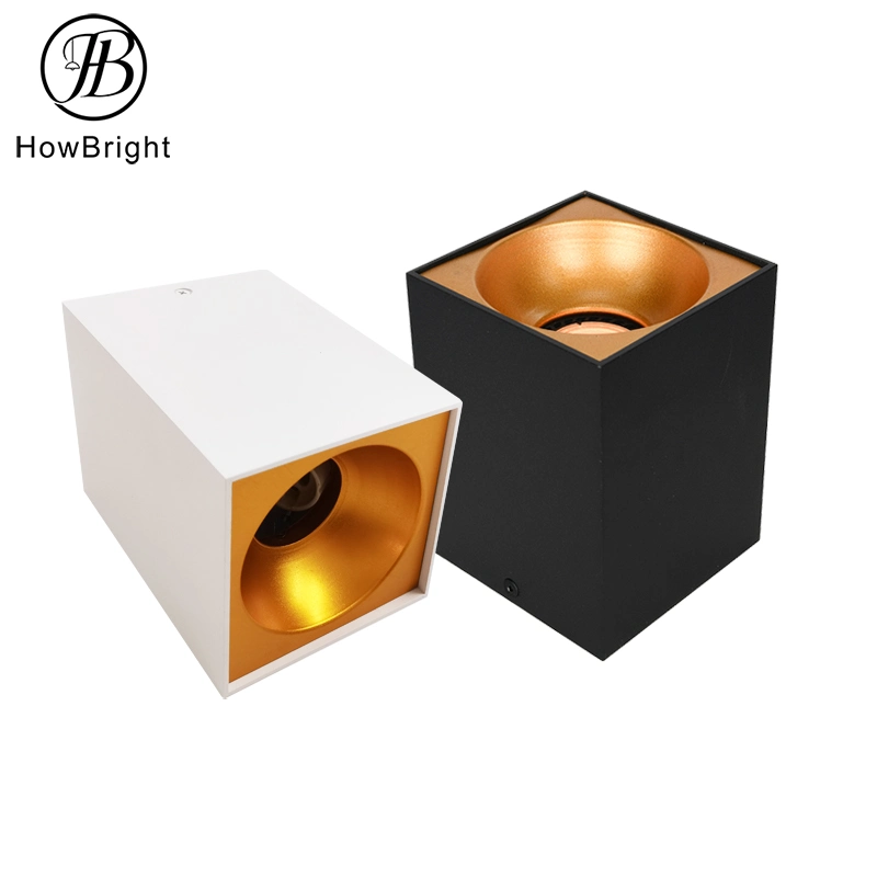 GU10 Aluminium Down Light Weiß Schwarz Gold GU10 Beleuchtung für Schlafzimmer