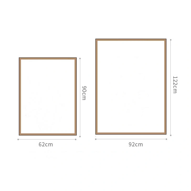 Educational House Drawing White Blackboard Solid Wood Toy Whiteboard for Children