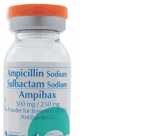 Amoxicilina Sodio y Sulbactam Sodio para inyección 0,75g 1,5g 3,0g China Pharma Proveedor