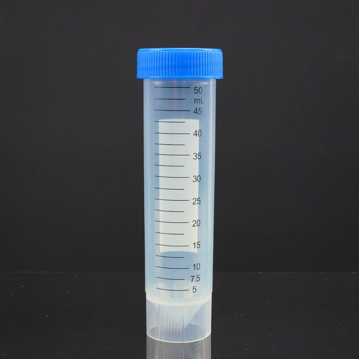 Plastic Flat Bottom Self-Standing Centrifuge Tube 50ml