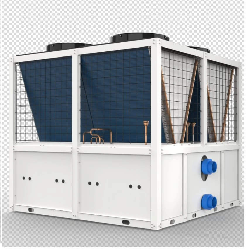 أرضية تجارية R410A مياه مضخة حرارة الهواء إلى الماء السخانات المائية