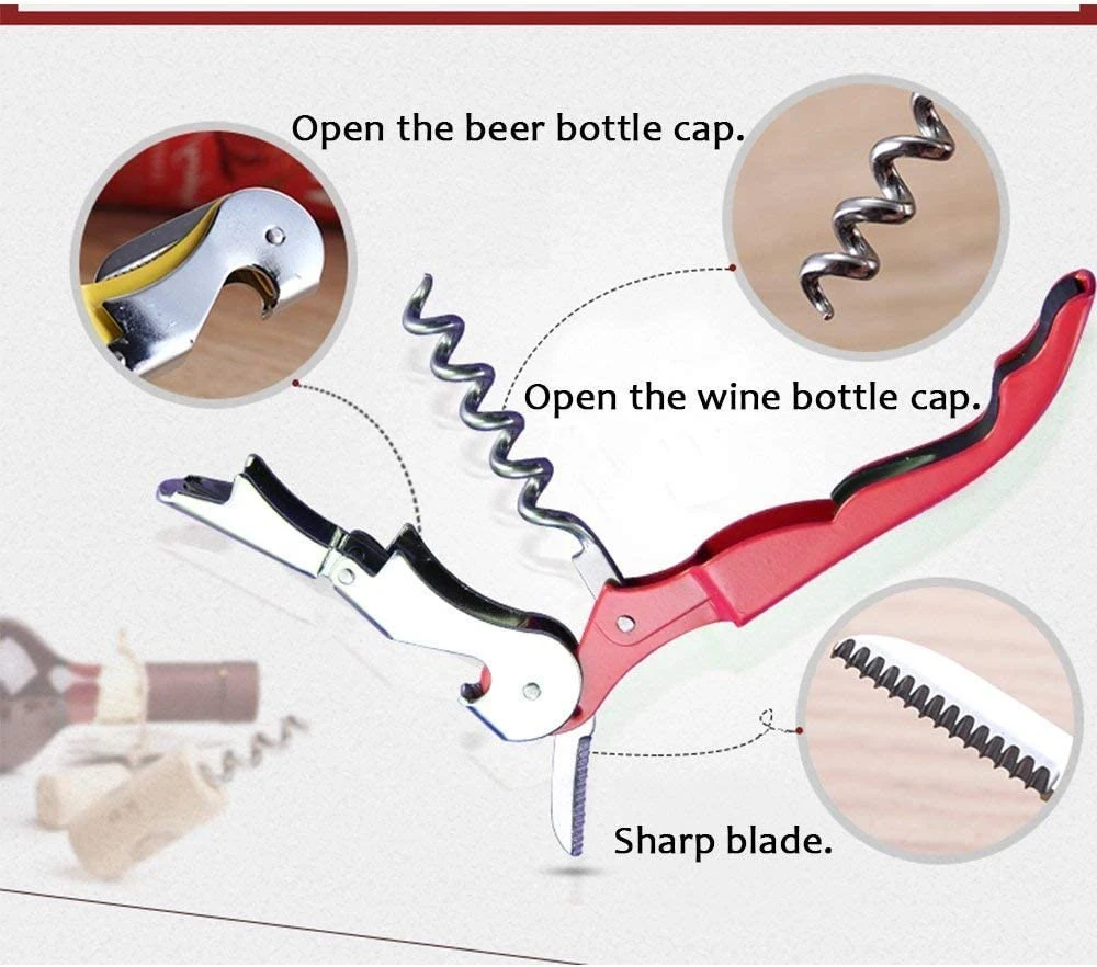 Metal Blanks Wall Multifunction Corkscrew Wine Accessory Metal Original Factory Stainless Steel Can Key Ring Promotion Gift Bottle Opener