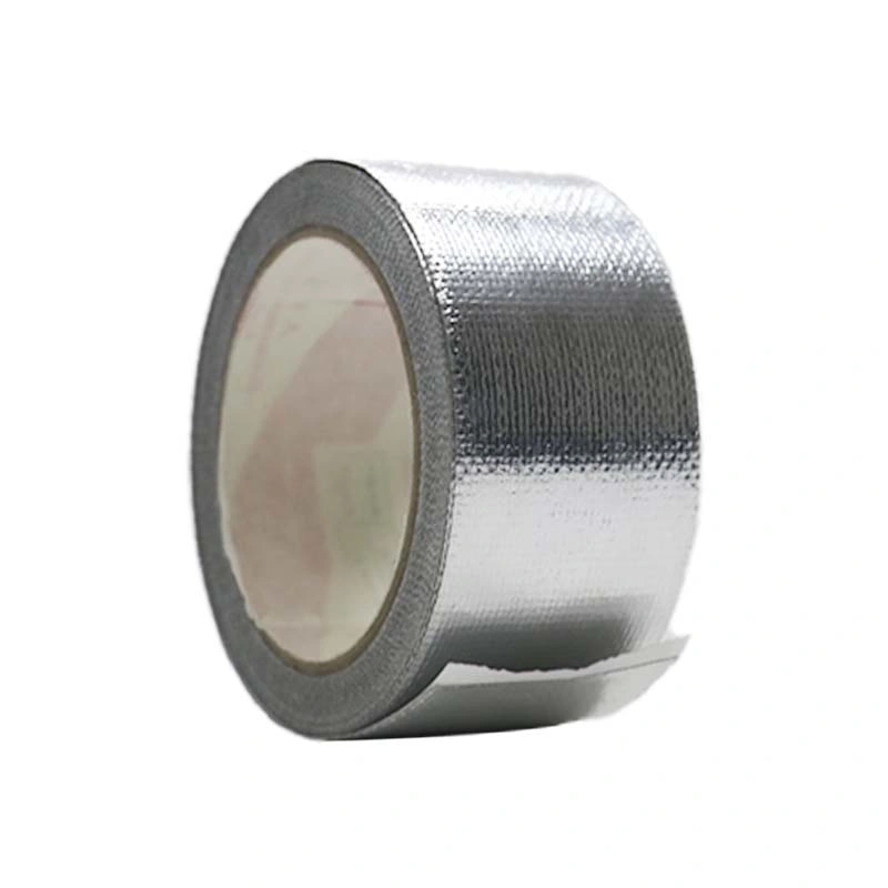El papel de aluminio Fibra de vidrio de fibra de vidrio Aluglass autoadhesiva de la cinta de tela