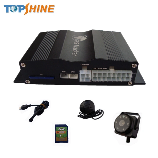 Topshine Multi 5 Tarjeta SIM GSM Tracker GPS cámara con sensor de combustible de RFID