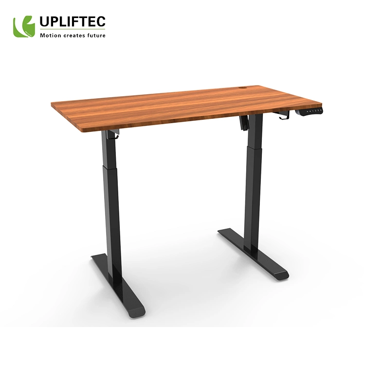 Table de bureau réglable électrique à moteur unique de haute qualité