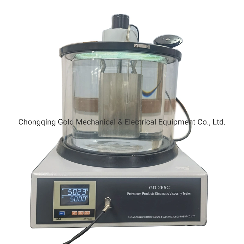 Asphalt Kinematic Viscometer Apparatus Kinematical Viscometer Bath ASTM D445 by Glass Capillary Method