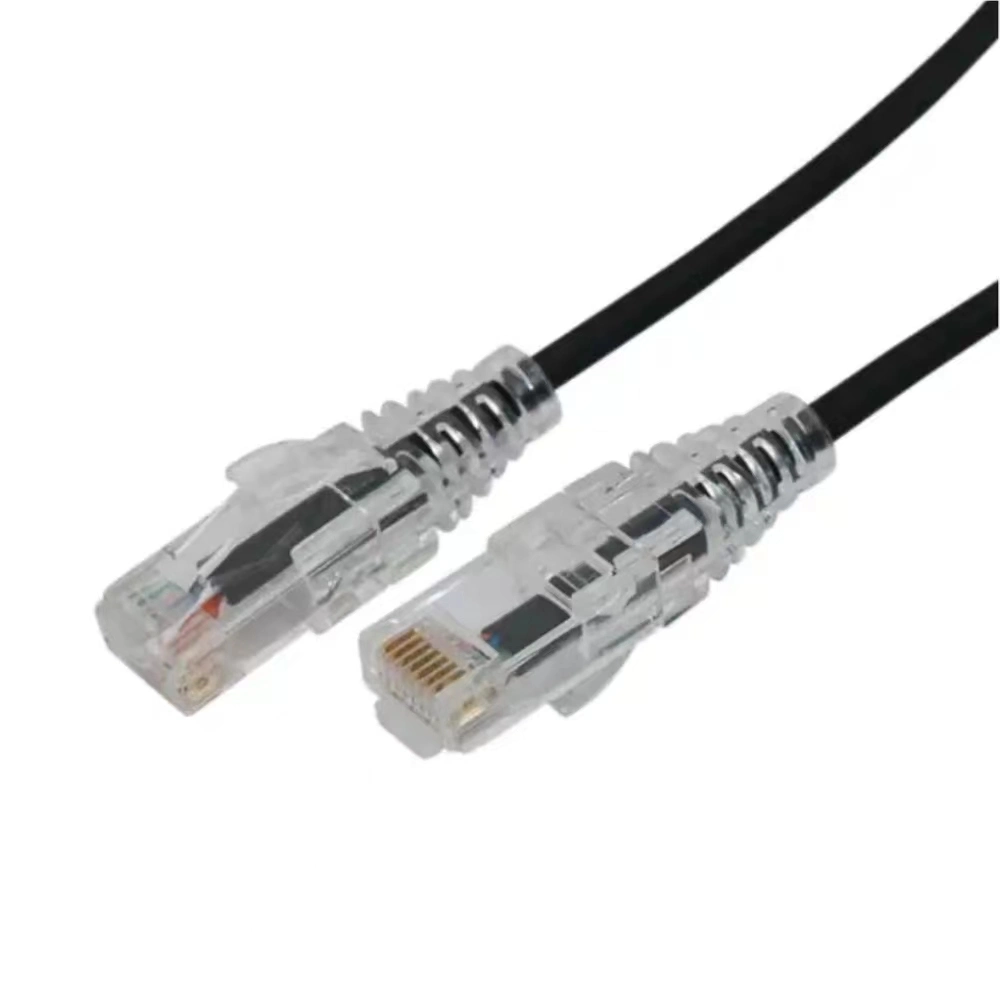 Jumper RJ45 do computador descoberto cobre CAT6 CAT6A Patch de rede FTP Cabo