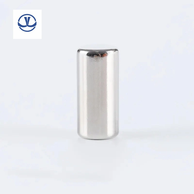 N52 Cylinder Magnetic Axial Diametrically Magnetized Round Cylinder Neodymium Magnet Materials