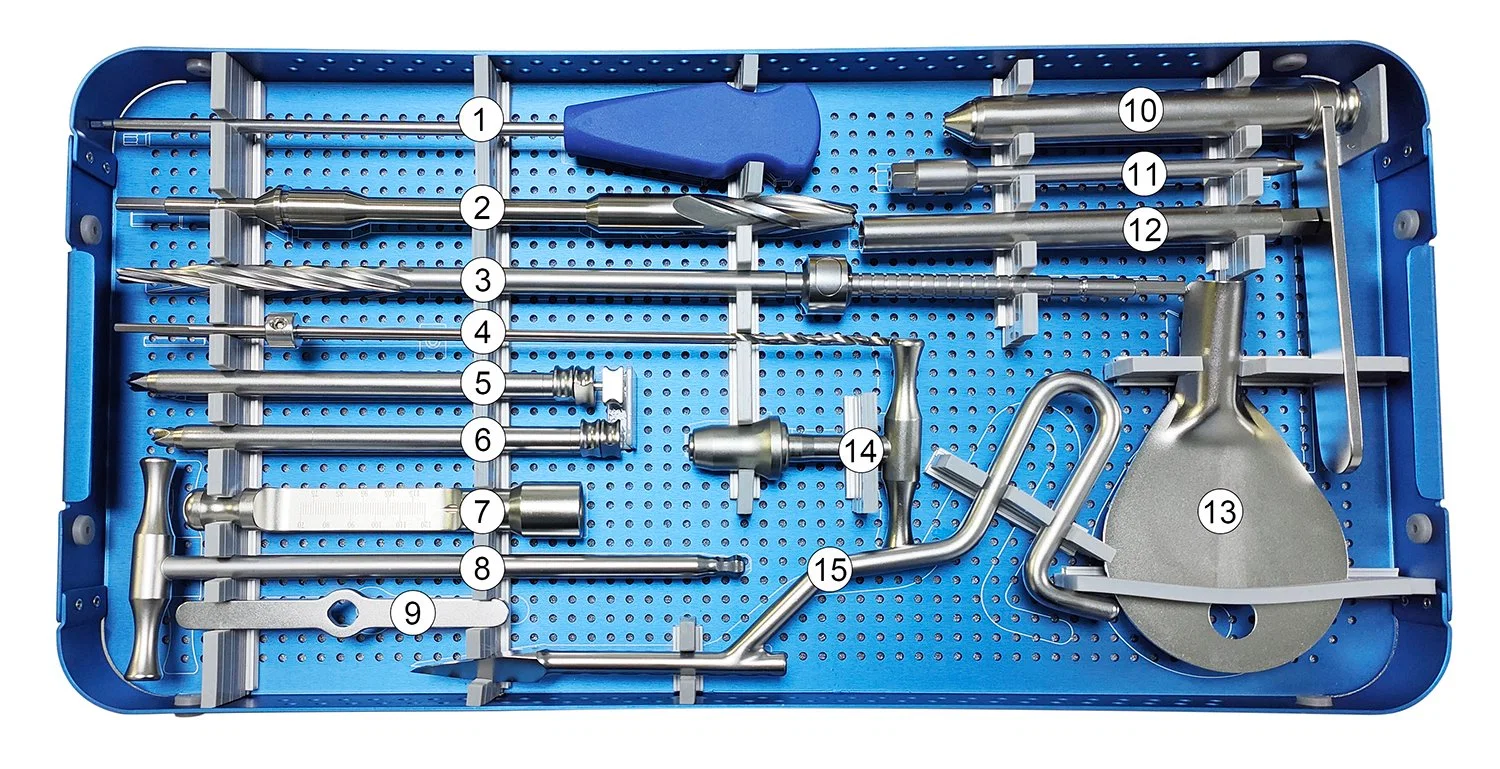 Medical Surgical Orthopedic Equipment Pfna Gamma Intramedullary Nail Instrument Set Tools Kit