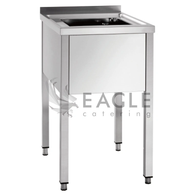 Stainless Steel Hotel Work Table Kitchen Sink