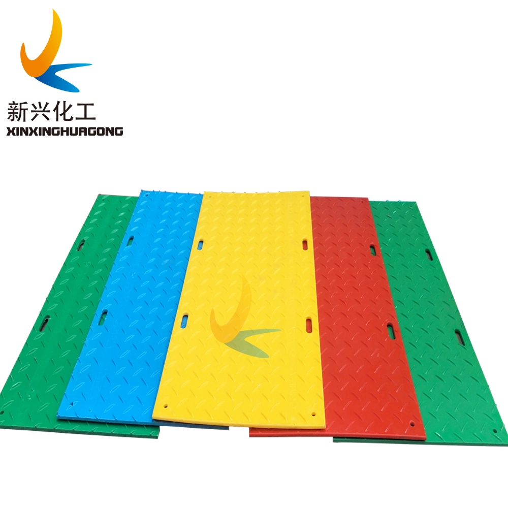 Heavy Duty gran protección de tierra de 1/2 pulgada de plástico de HDPE Trackway Mat