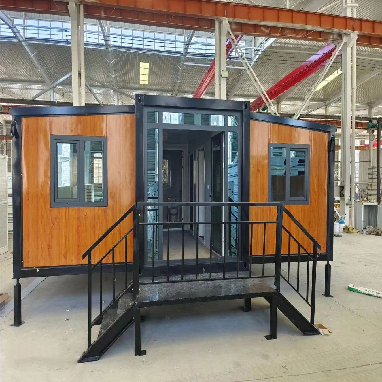 Double Wing Folding Room, Packaging Box Type Box Room Combination, Diverse Chemical Site, Office Use, Sturdy and Durable