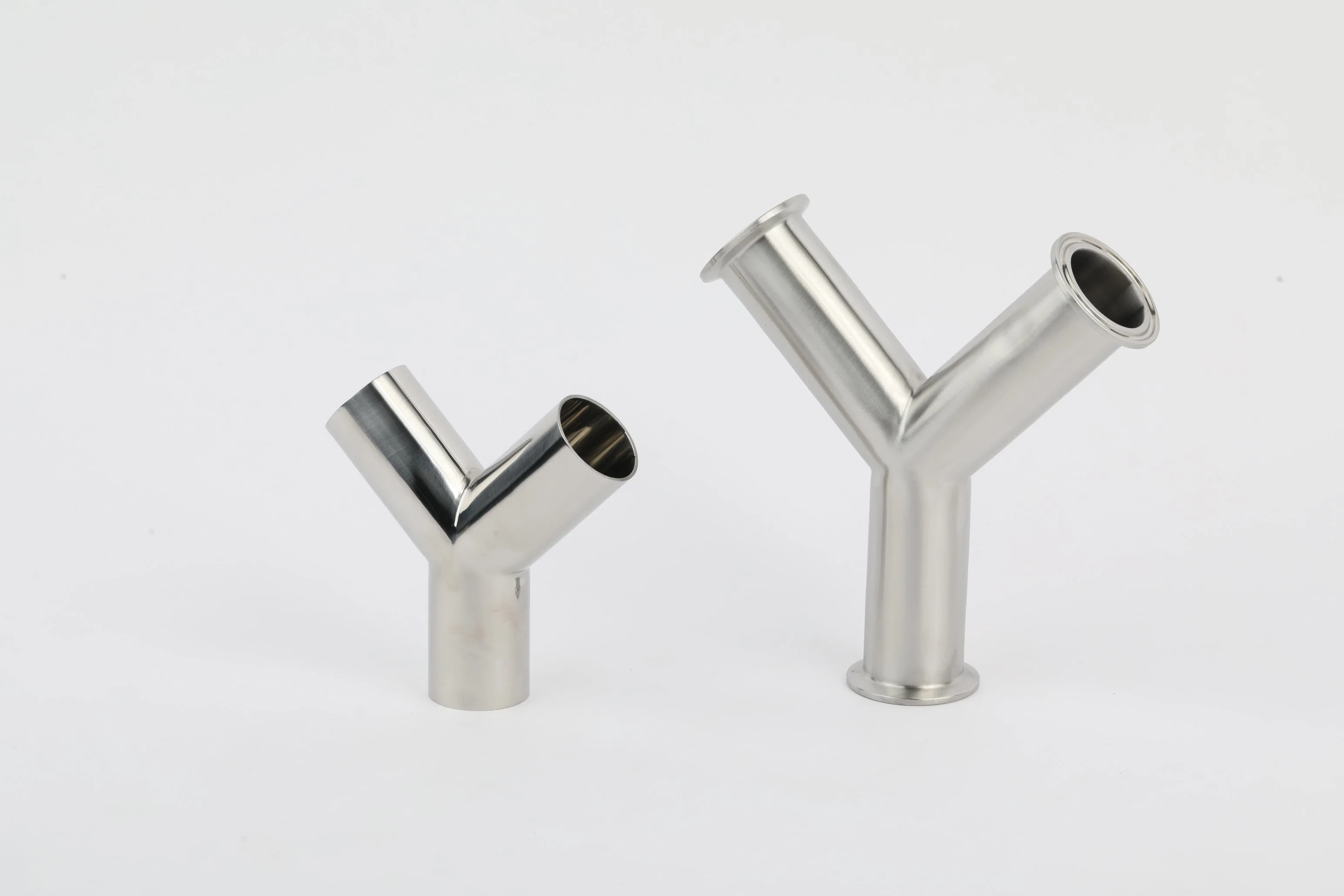 DIN/SMS/3A/BS Sanitary Stainless Steel Pipe Fittings Equal Tee Reducing Tee