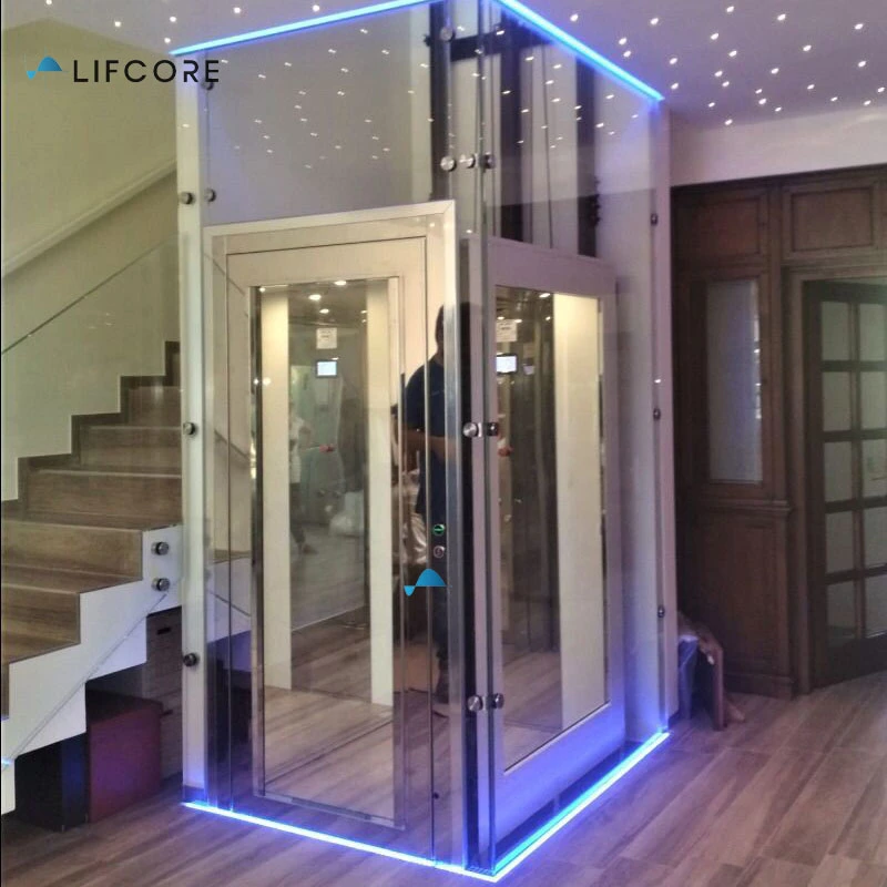 Luxury 0.4m/S Mini Tailor-Made Small Lift for Home House Elevator