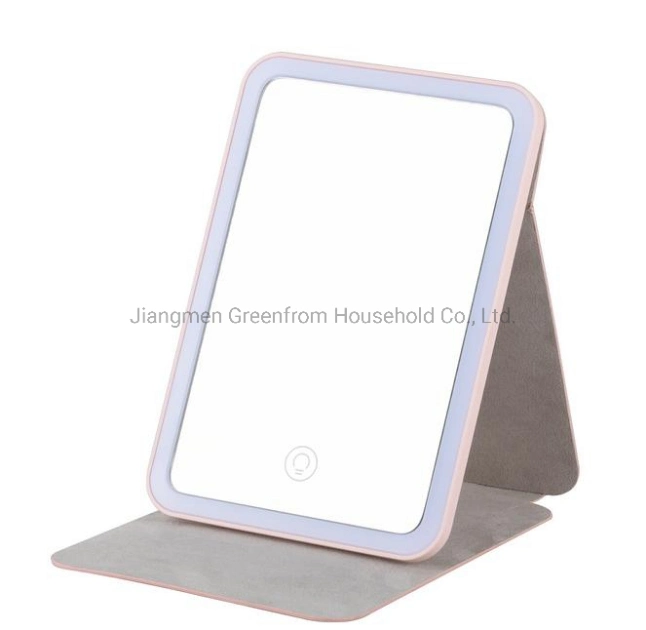 Hot Selling Ultra Slim Rechargeable LED Table Mirror