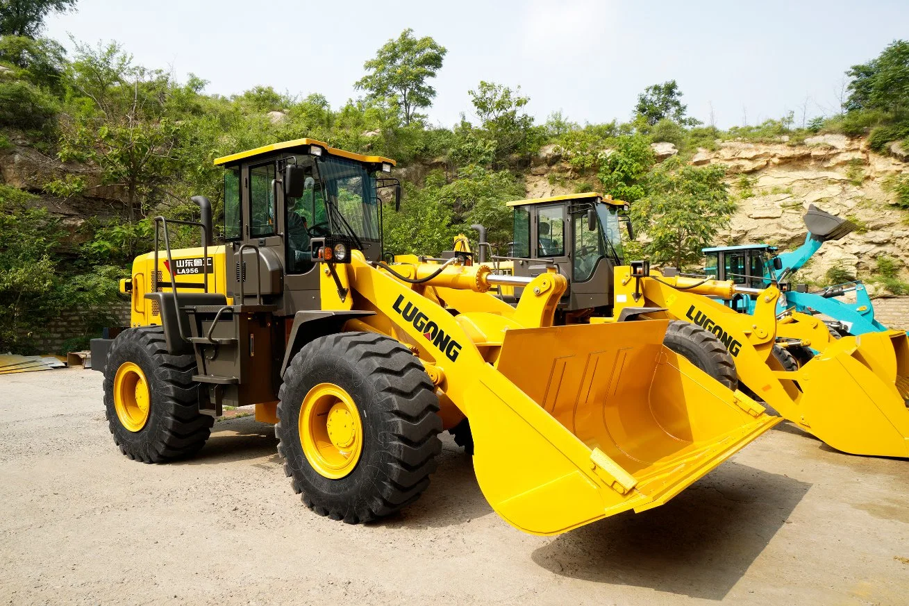 Lugong Large Wheel Loader La956 for Sale