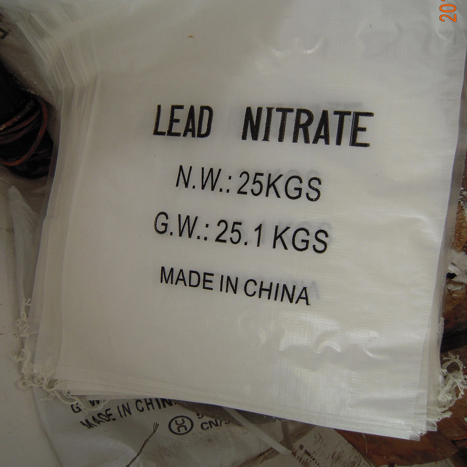 Lead (II) Nitrate Manufacturing Lead Salt