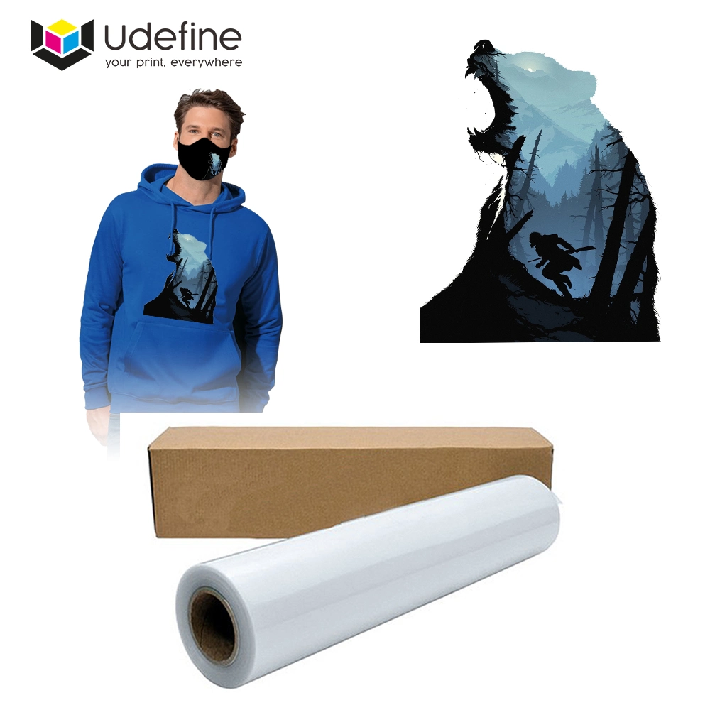 Udefine Pet Film Dtf 75u 30cmx100m Pet Film Printing and Cloth Printing