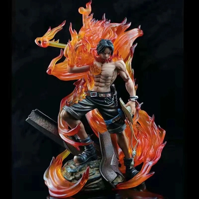 Factory Supply Battle GK Portgas D Ace ein Stück Japanisch Kunststoff Figur Großhandel/Lieferant Figur Spielzeug