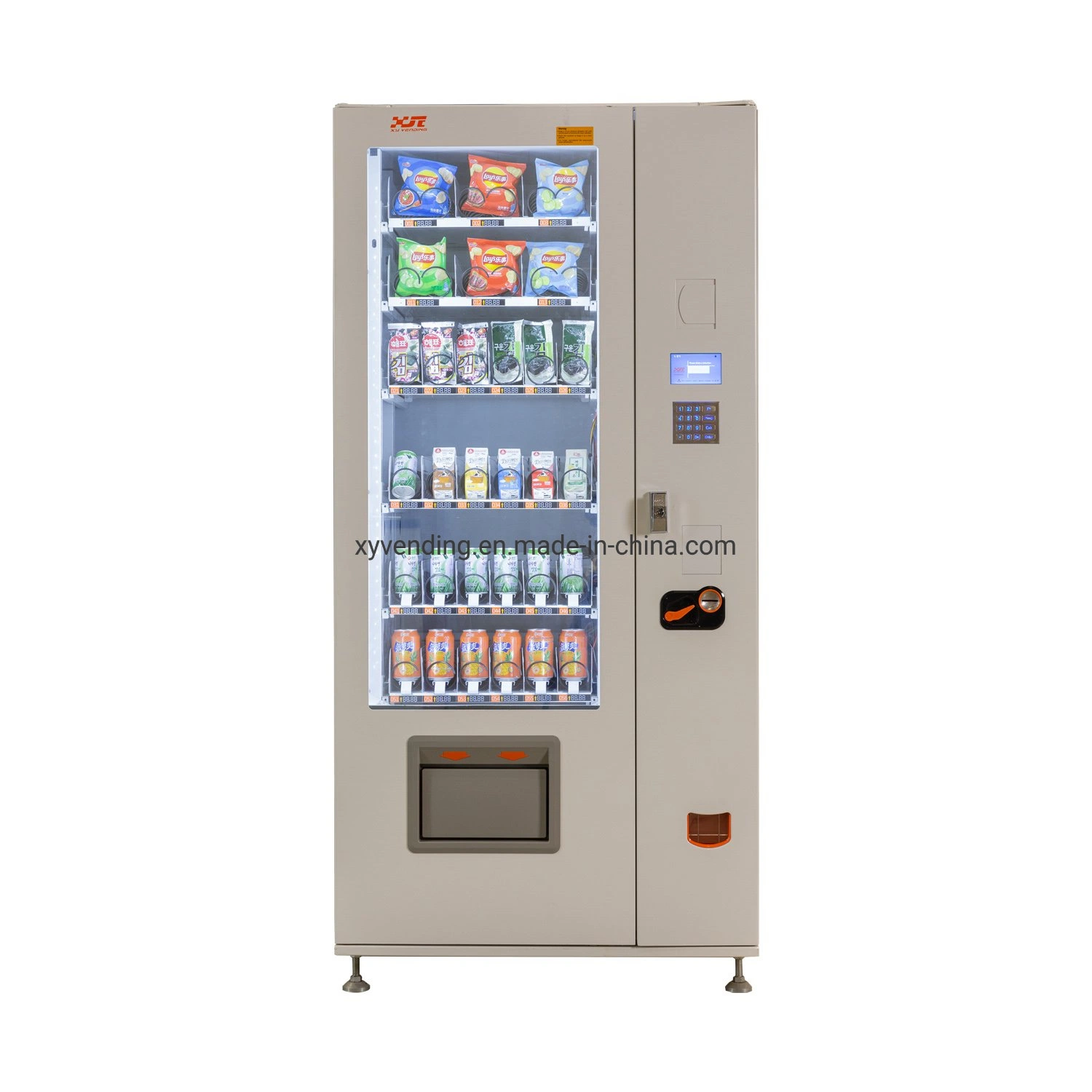 24 Hours Self Service Small Slim Vending Machine France