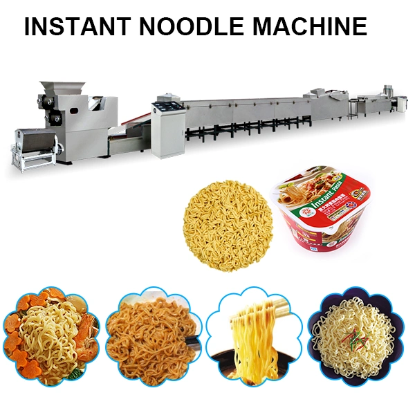 Automatic Fried Instant Noodle Machine Production Line Automatic Instant Noodle Cup Making Machine