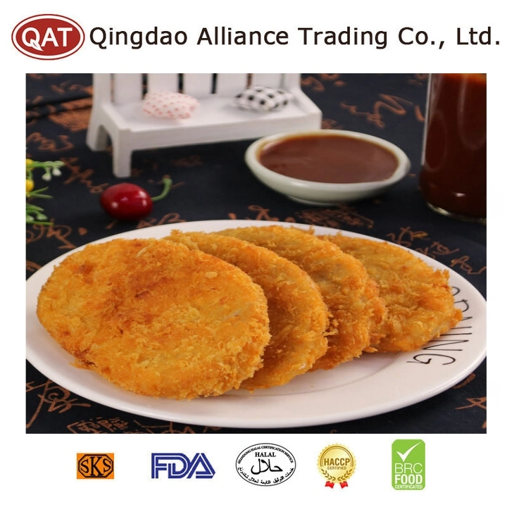 Wholesale/Supplier Price with Halal Quick Fried Yummy Taste Breaded Chicken Patties